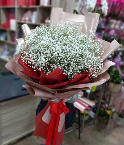 Букет цветов из: Гипсофила в Шеметово